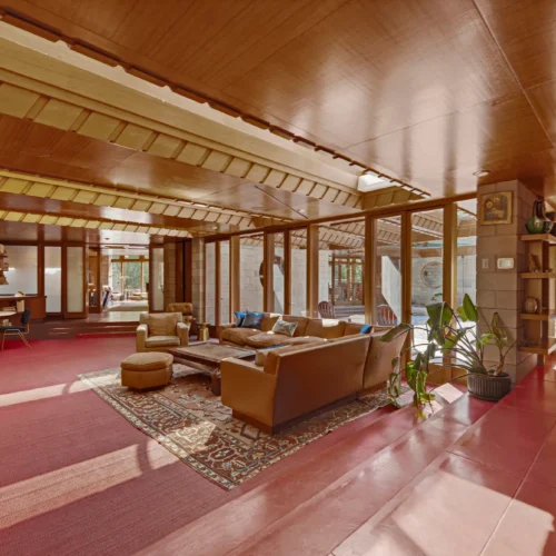 Frank Lloyd Wright'S Iconic Tirranna Home In Connecticut Sells For $6 Million 26 Frank lloyd wright's iconic tirranna home in connecticut sells for $6 million