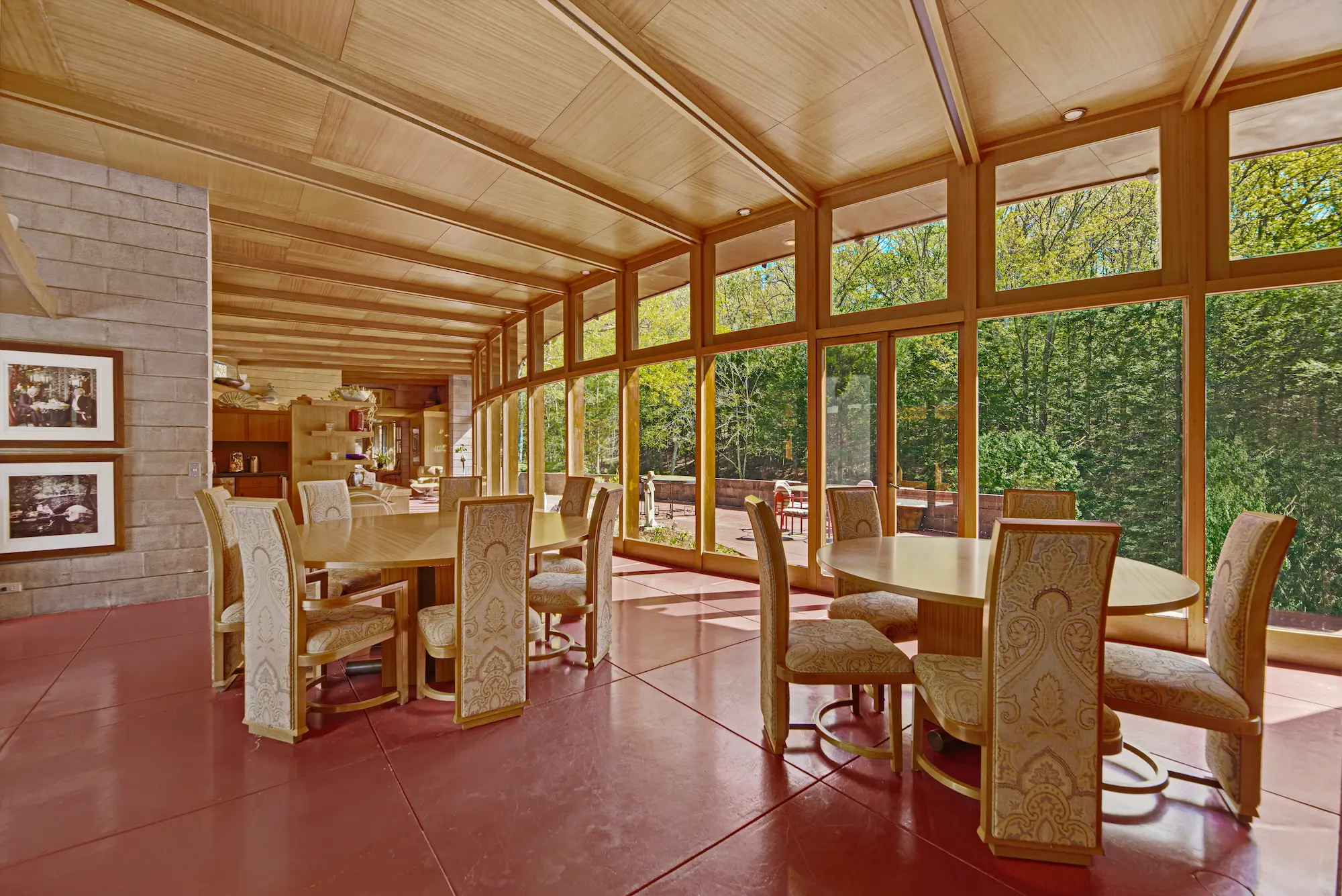 Frank Lloyd Wright'S Iconic Tirranna Home In Connecticut Sells For $6 Million 2 Frank lloyd wright's iconic tirranna home in connecticut sells for $6 million