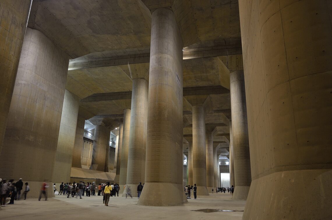 Tokyo g-cans: the underground solution to the city’s flood risks