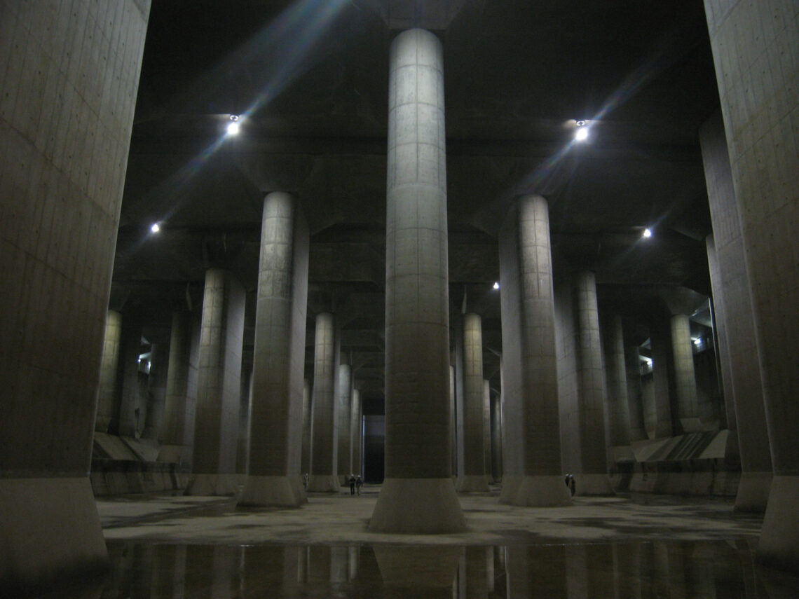 Tokyo g-cans: the underground solution to the city’s flood risks