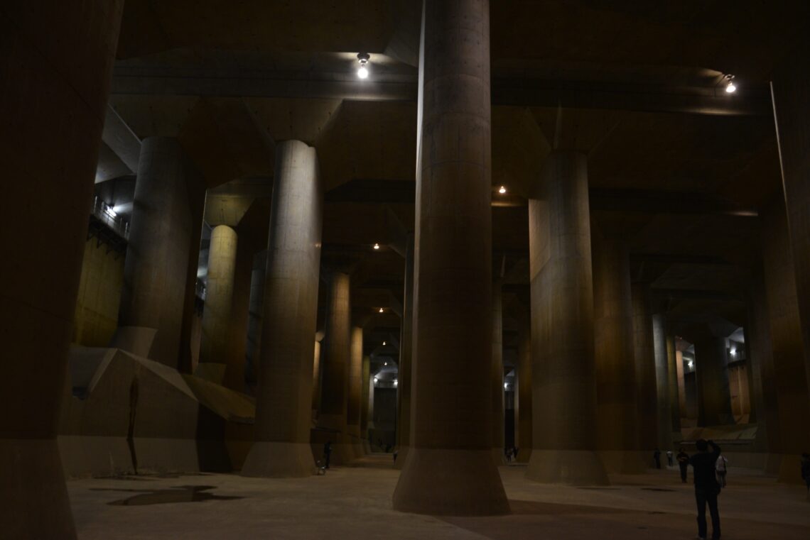 Tokyo g-cans: the underground solution to the city’s flood risks
