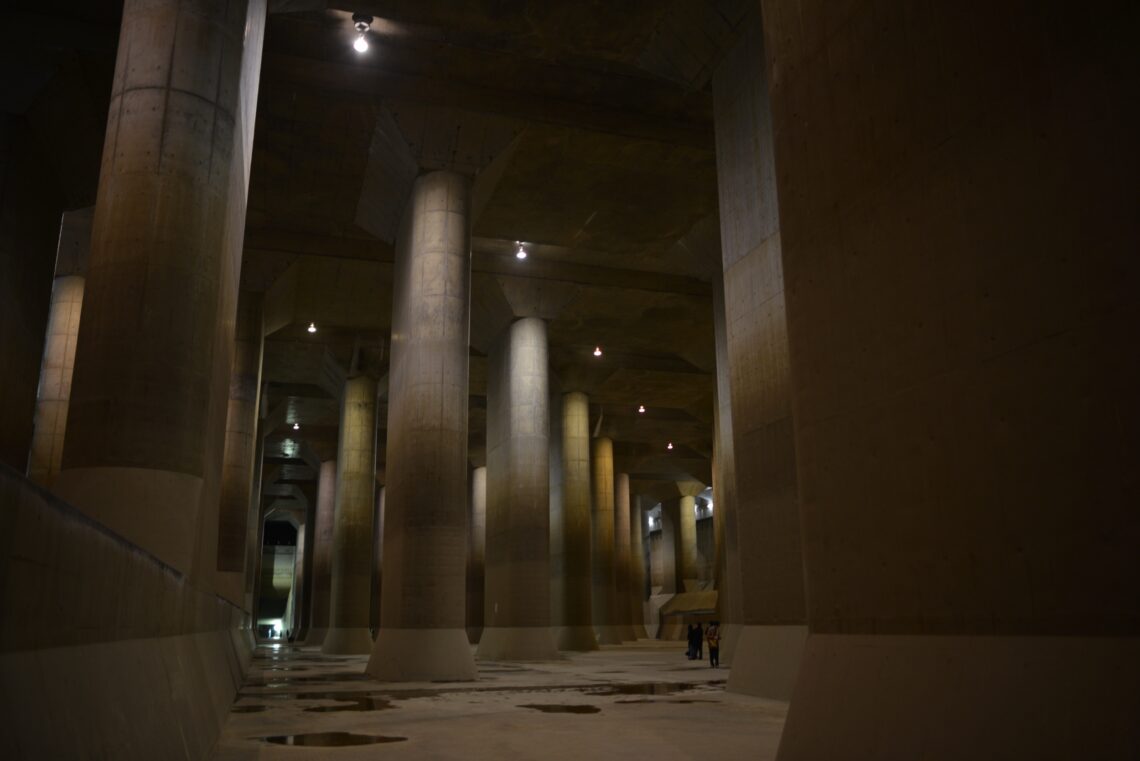 Tokyo g-cans: the underground solution to the city’s flood risks