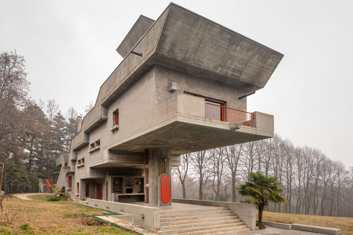 Brutalist Italy / Roberto Conte And Stefano Perego 21 Villa gontero cumiana carlo graffi, sergio musmeci, 1969-1971 © roberto conte.