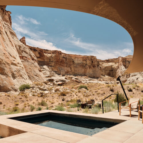 Camp sarika by amangiri / luxury frontiers