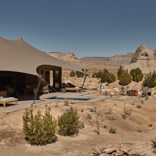 Camp sarika by amangiri / luxury frontiers