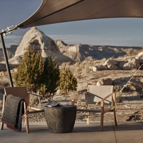 Camp sarika by amangiri / luxury frontiers
