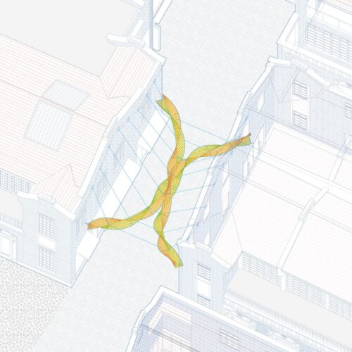 The Weaving Double Helix / Hcch Studio 24 The weaving double helix / hcch studio