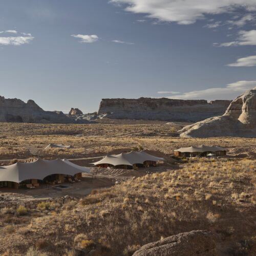 Camp sarika by amangiri / luxury frontiers
