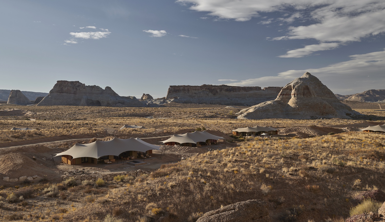 Camp sarika by amangiri / luxury frontiers