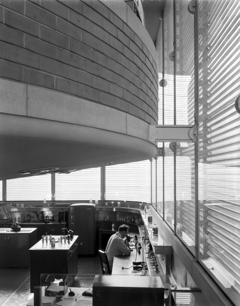 Frank-Lloyd-Wright-Designed-Research-Tower-To-Be-Restored_Pd-14305-45-01__Facilities_- Sc johnson wax research tower / frank lloyd wright | classics on architecture lab