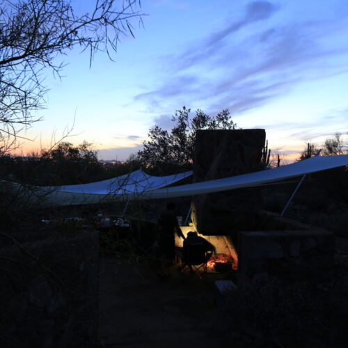 Frank Lloyd Wright Architecture School Students Build 'Survival Cabins' At Taliesin West 4 Frank lloyd wright architecture school students build 'survival cabins' at taliesin west