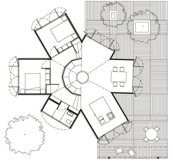 Plan House in tlayacapan / productora