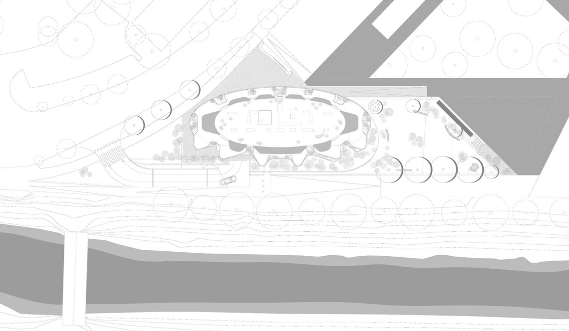 Residential building elipse / sadar+vuga