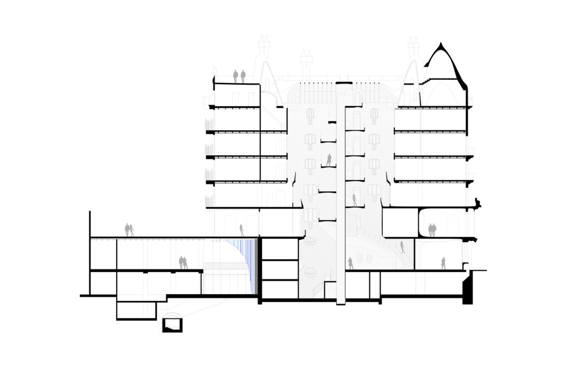 New Interior For Casa Batlló Stairs &Amp; Atrium / Kengo Kuma &Amp; Associates 15 New interior for casa batlló stairs & atrium / kengo kuma & associates