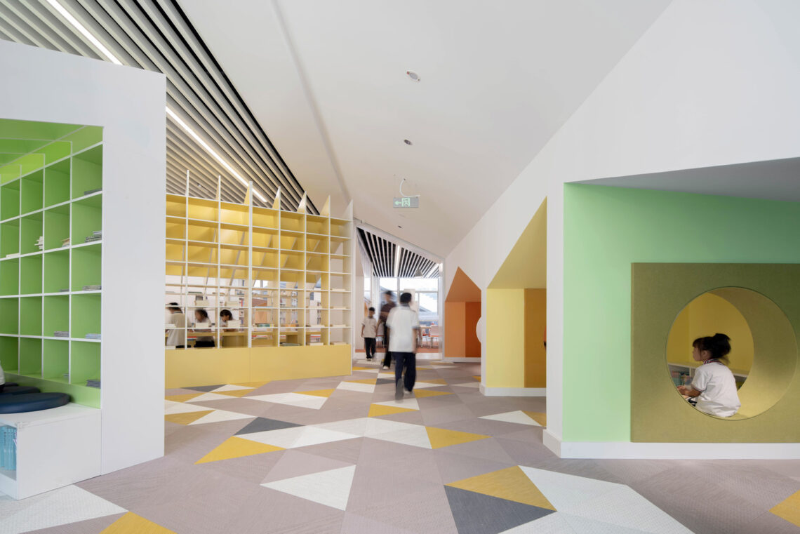Shanghai Conservatory Of Music Experimental School Hebi Branch Library Interior Renovation / Urbanus 29 Shanghai conservatory of music experimental school hebi branch library interior renovation / urbanus