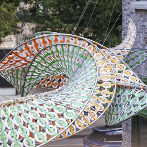 The Weaving Double Helix / Hcch Studio 23 The weaving double helix / hcch studio