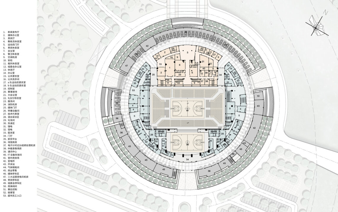 Dongyang Sports Center / Institute Of Shanghai Architectural Design And Research 18 Dongyang sports center / institute of shanghai architectural design and research