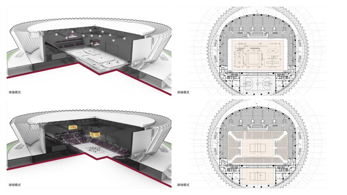 Dongyang Sports Center / Institute Of Shanghai Architectural Design And Research 21 Dongyang sports center / institute of shanghai architectural design and research