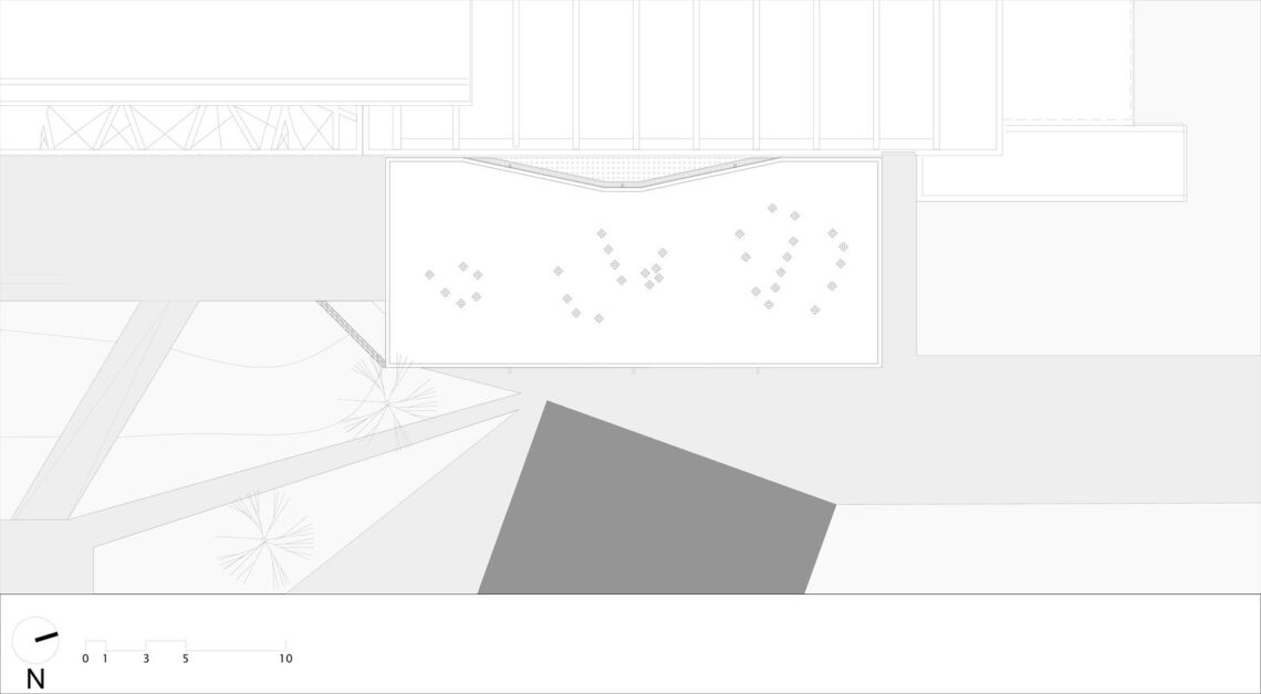 Sanitary Complex Faculty Of Architecture, Design And Art Of The National University Of Asunción / Alberto Martinez + Guido Villalba + Yago García + Tda 36 Sanitary complex faculty of architecture, design and art of the national university of asunción / alberto martinez + guido villalba + yago garcía + tda