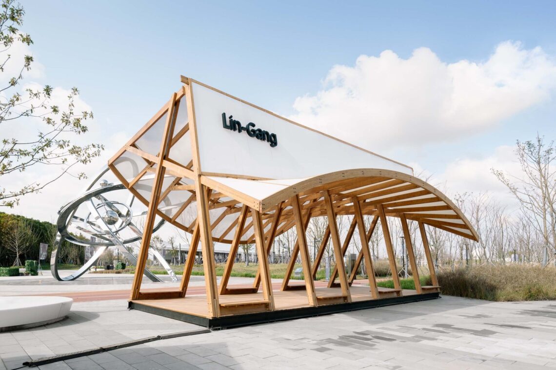 Cycling Pavilion / A.c.r.e. Atelier + School Of Art Design And Media Of Ecust 3 Cycling pavilion / a. C. R. E. Atelier + school of art design and media of ecust