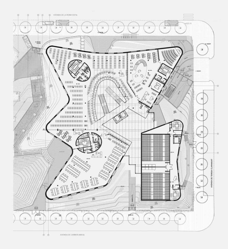 Central Library And Municipal Archives / Bn Asociados Arquitectos 37 Central library and municipal archives / bn asociados arquitectos