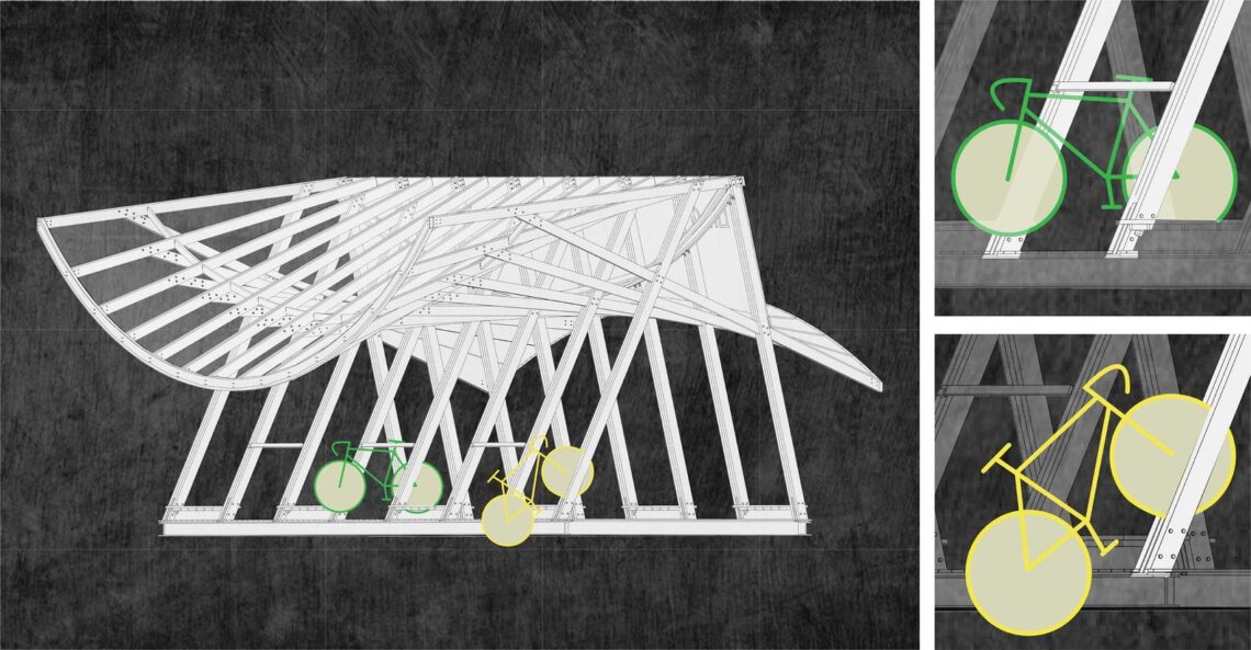 Cycling Pavilion / A.c.r.e. Atelier + School Of Art Design And Media Of Ecust 38 Cycling pavilion / a. C. R. E. Atelier + school of art design and media of ecust