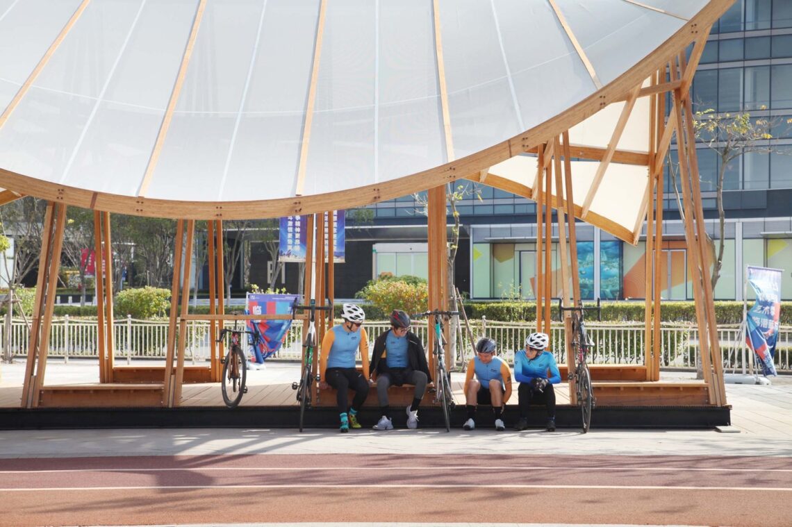 Cycling Pavilion / A.c.r.e. Atelier + School Of Art Design And Media Of Ecust 32 Cycling pavilion / a. C. R. E. Atelier + school of art design and media of ecust