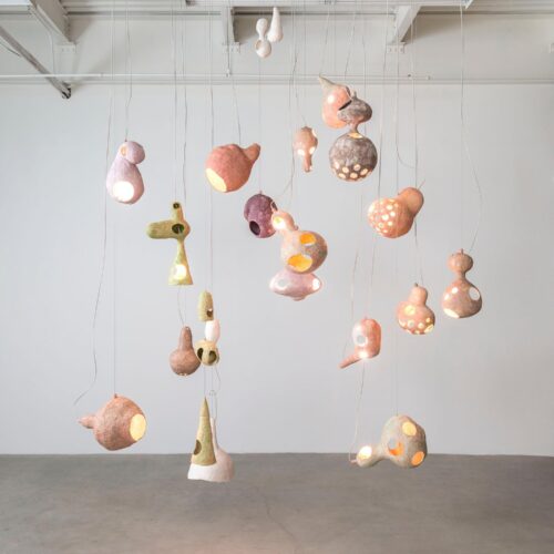 You See A Sheep / Yuko Nishikawa 4 You see a sheep: yuko nishikawa's sculptural lamps combine clay and paper