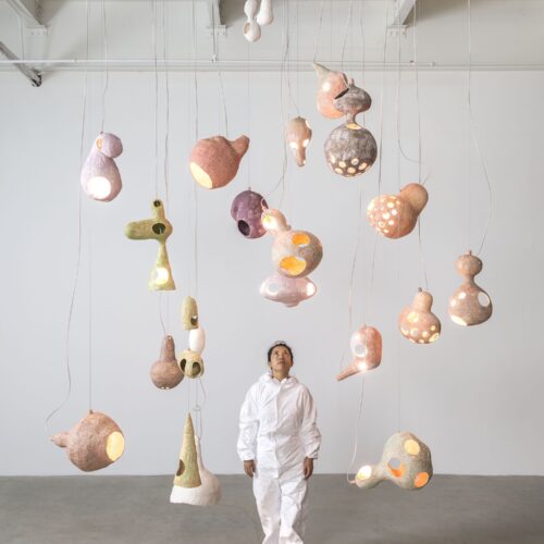 You See A Sheep / Yuko Nishikawa 3 You see a sheep: yuko nishikawa's sculptural lamps combine clay and paper