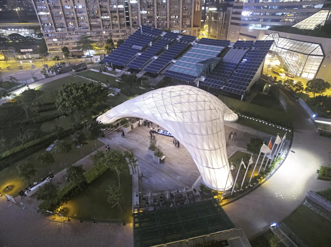 Zcb bamboo pavilion / the chinese university of hong kong school of architecture