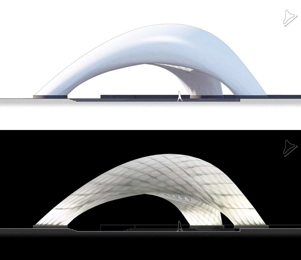 Zcb bamboo pavilion / the chinese university of hong kong school of architecture