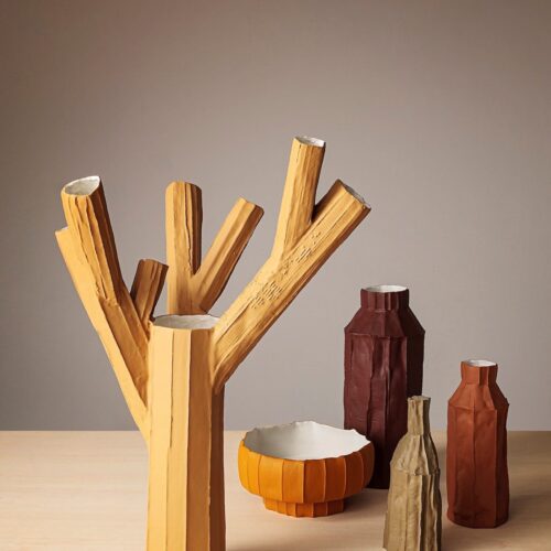 Paola Paronetto Introduces New Nature-Inspired Paper Clay Vessels 17 Paola paronetto introduces new nature-inspired paper clay vessels
