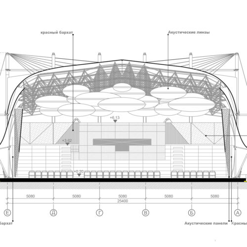 Garage Screen Cinema / Snkh Studio 36 Garage screen cinema / snkh studio
