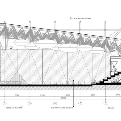 Garage Screen Cinema / Snkh Studio 35 Garage screen cinema / snkh studio
