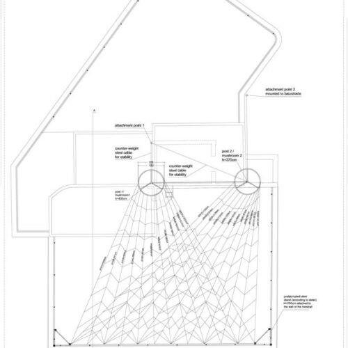 The fifth space installation at liebling haus / szcz jakub szczęsny + hadas tuval
