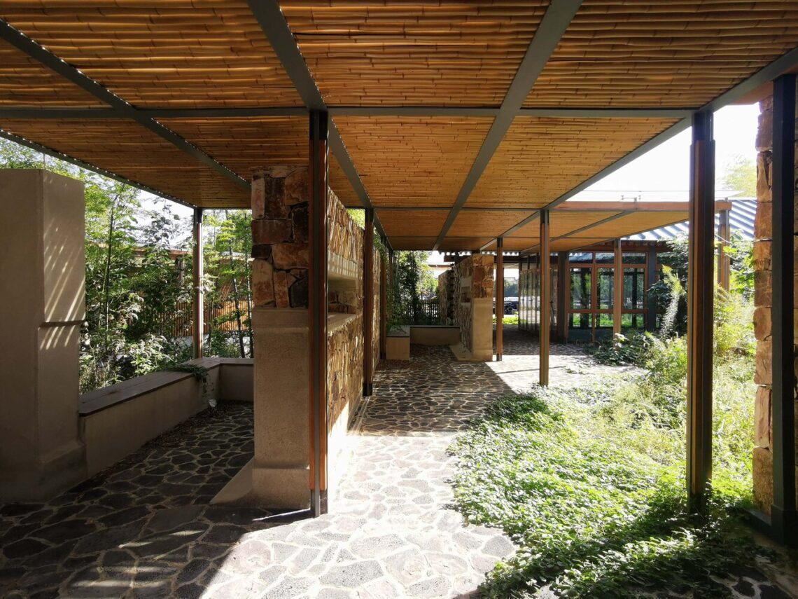 The Tourist Service Station Of Tangshan Ape Man Cave / Aeseu Architectural Technology And Art Studio 15 The tourist service station of tangshan ape man cave / aeseu architectural technology and art studio