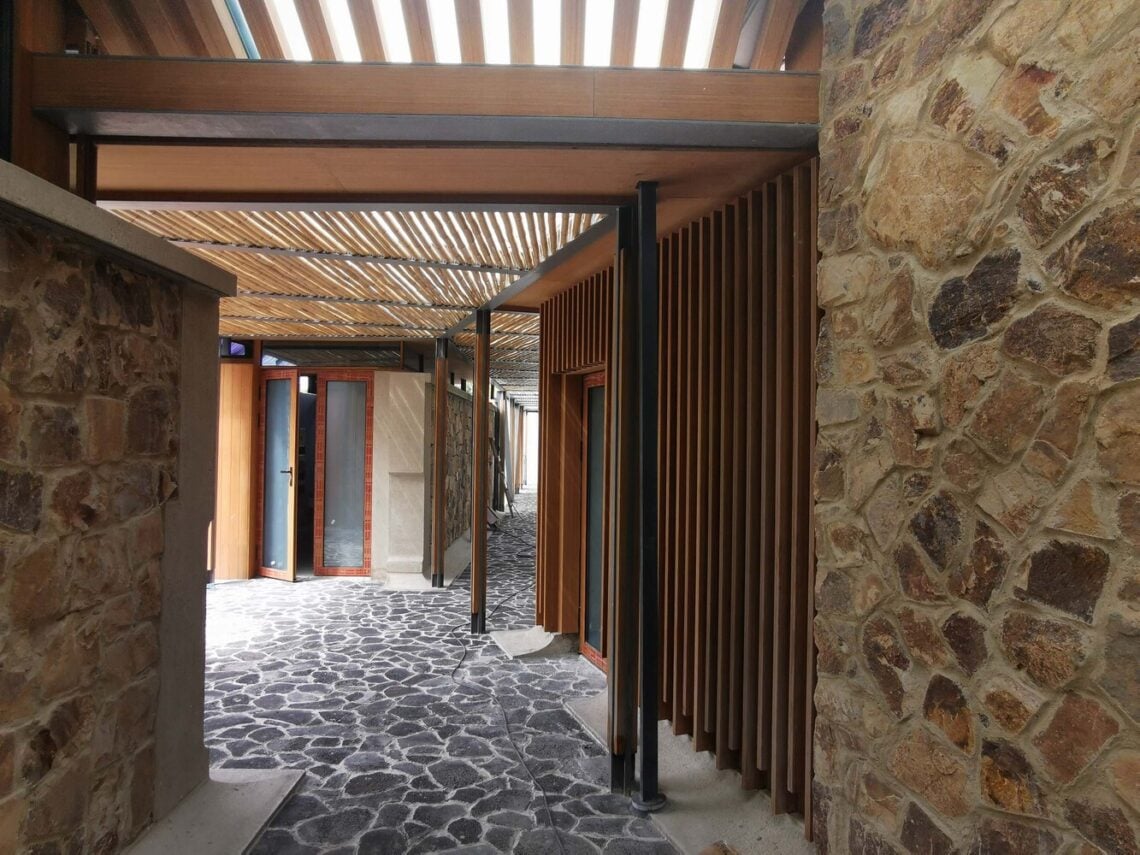 The Tourist Service Station Of Tangshan Ape Man Cave / Aeseu Architectural Technology And Art Studio 67 The tourist service station of tangshan ape man cave / aeseu architectural technology and art studio