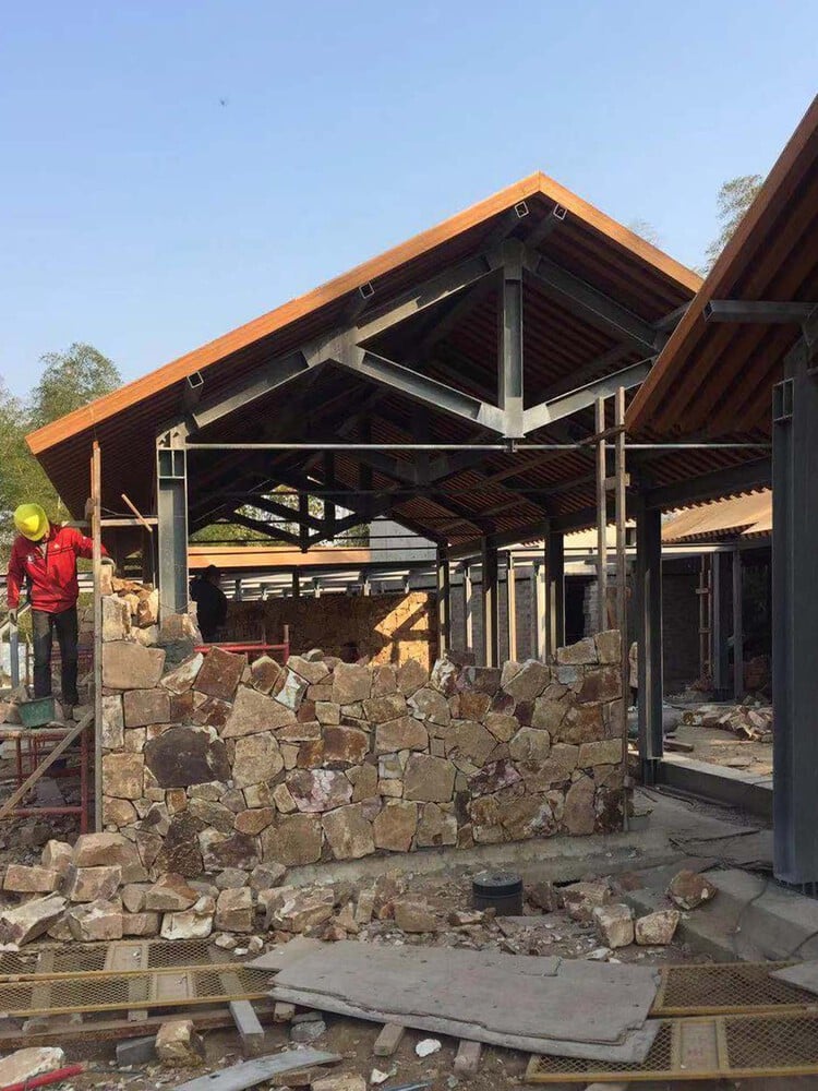 The Tourist Service Station Of Tangshan Ape Man Cave / Aeseu Architectural Technology And Art Studio 24 The tourist service station of tangshan ape man cave / aeseu architectural technology and art studio