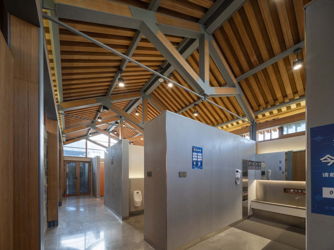 The Tourist Service Station Of Tangshan Ape Man Cave / Aeseu Architectural Technology And Art Studio 71 The tourist service station of tangshan ape man cave / aeseu architectural technology and art studio
