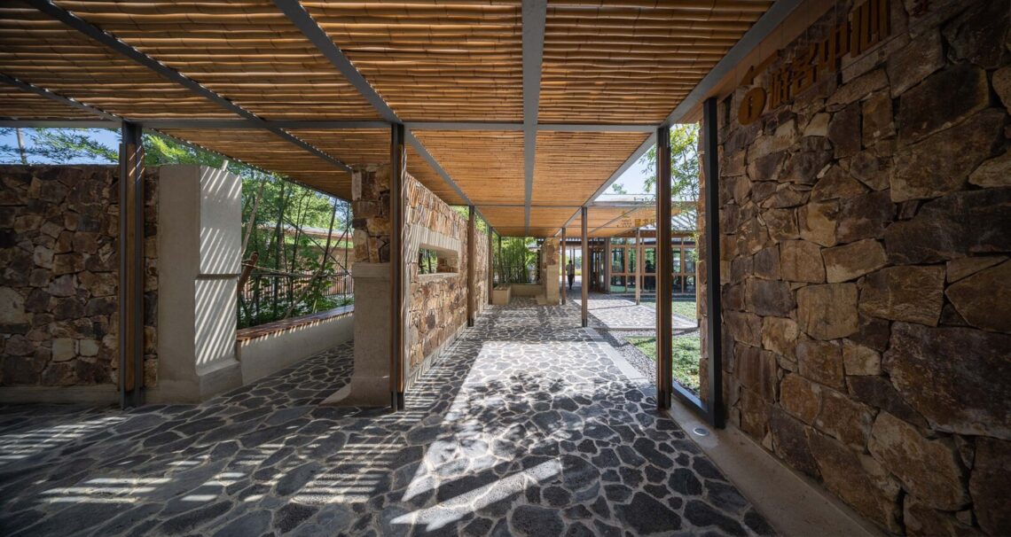 The Tourist Service Station Of Tangshan Ape Man Cave / Aeseu Architectural Technology And Art Studio 16 The tourist service station of tangshan ape man cave / aeseu architectural technology and art studio