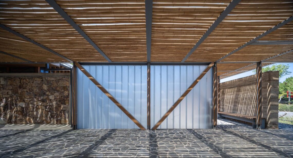 The Tourist Service Station Of Tangshan Ape Man Cave / Aeseu Architectural Technology And Art Studio 56 The tourist service station of tangshan ape man cave / aeseu architectural technology and art studio