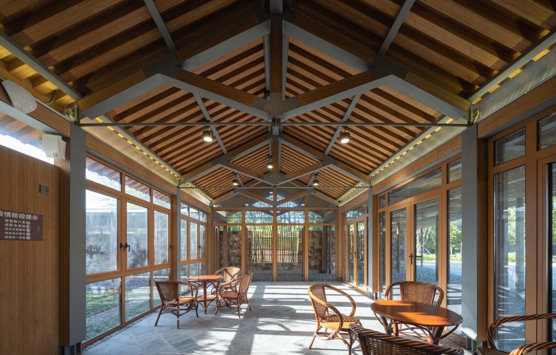 The Tourist Service Station Of Tangshan Ape Man Cave / Aeseu Architectural Technology And Art Studio 18 The tourist service station of tangshan ape man cave / aeseu architectural technology and art studio