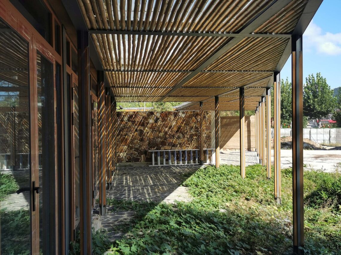 The Tourist Service Station Of Tangshan Ape Man Cave / Aeseu Architectural Technology And Art Studio 61 The tourist service station of tangshan ape man cave / aeseu architectural technology and art studio