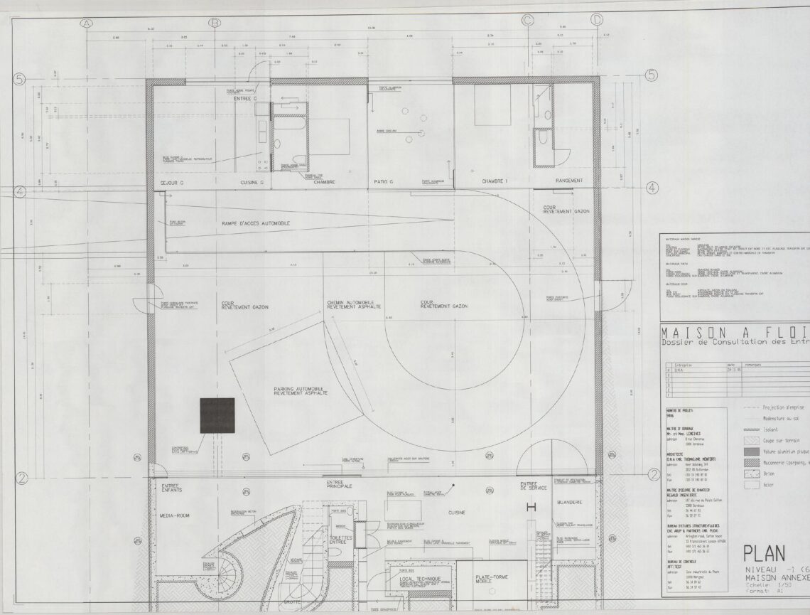 Maison Bordeaux / Oma | Classics On Architecture Lab 31 Maison bordeaux / oma | classics on architecture lab