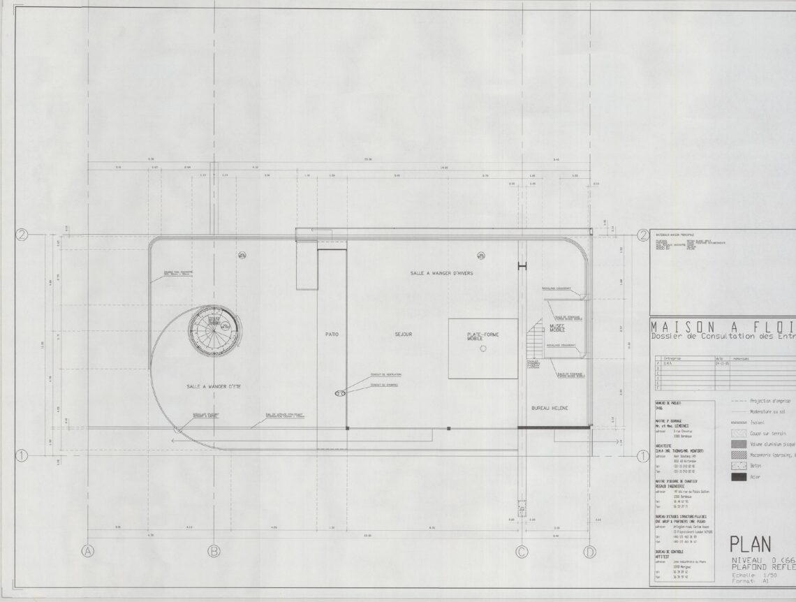 Maison Bordeaux / Oma | Classics On Architecture Lab 28 Maison bordeaux / oma | classics on architecture lab