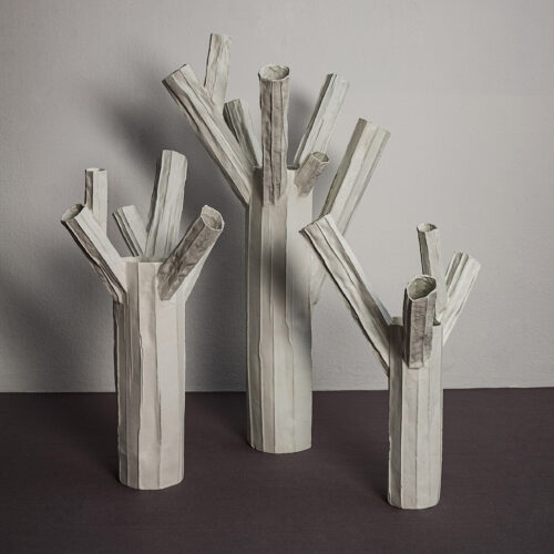 Paola Paronetto Introduces New Nature-Inspired Paper Clay Vessels 13 Paola paronetto introduces new nature-inspired paper clay vessels