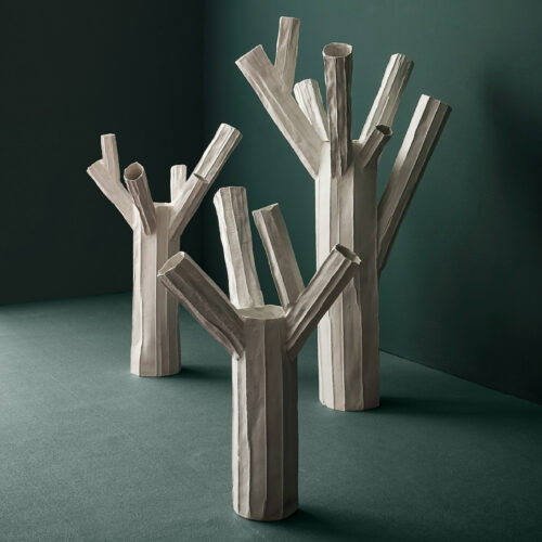Paola Paronetto Introduces New Nature-Inspired Paper Clay Vessels 11 Paola paronetto introduces new nature-inspired paper clay vessels