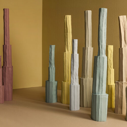 Paola Paronetto Introduces New Nature-Inspired Paper Clay Vessels 1 Paola paronetto introduces new nature-inspired paper clay vessels