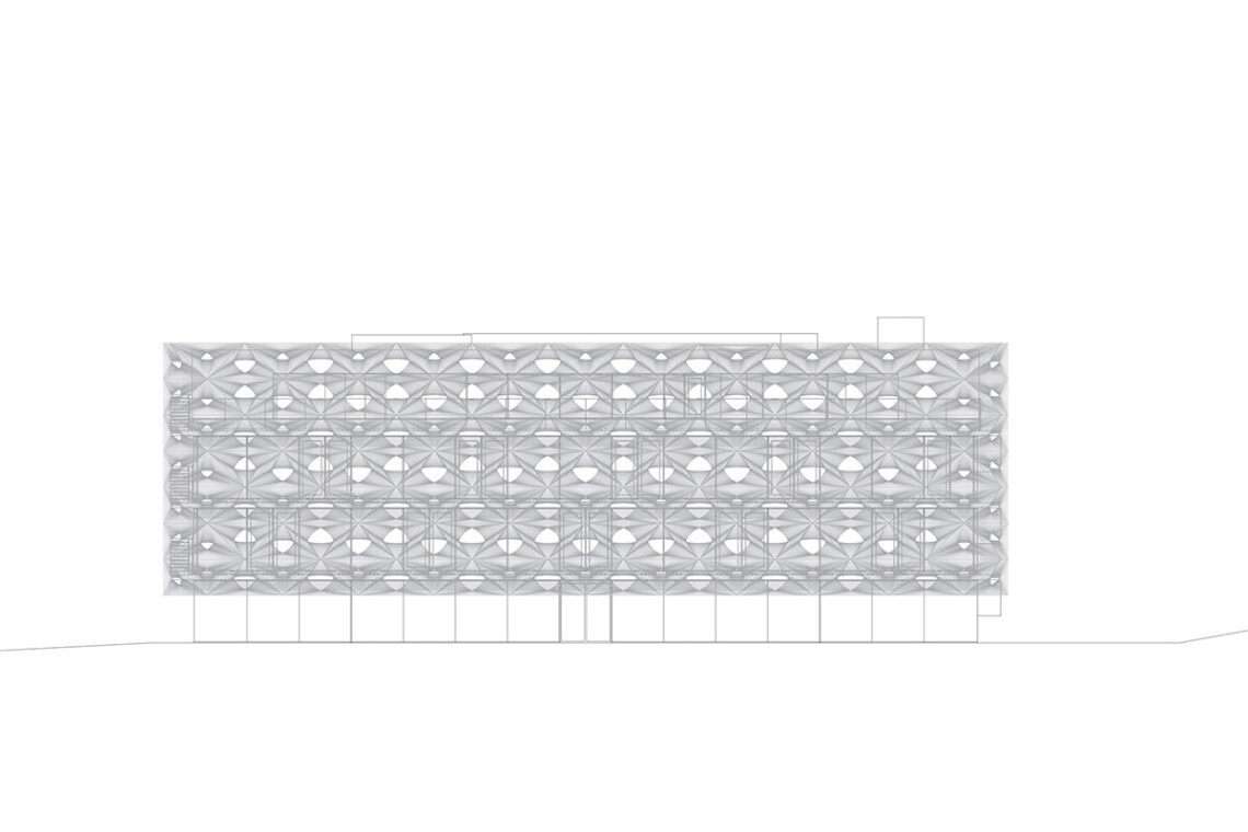 Texoversum Education Center / Allmannwappner + Menges Scheffler Architekten 26 Wrapped in a robotically woven facade, texoversum university building opens in germany