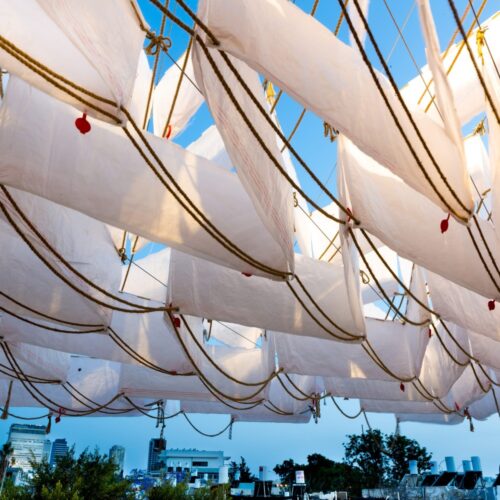 The fifth space installation at liebling haus / szcz jakub szczęsny + hadas tuval